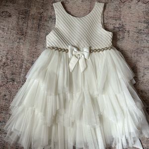 Ivory Flower Girl Dress